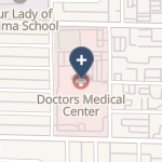 Doctors Medical Center on map