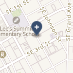 Saint Luke's East Lee's Summit Hospital on map