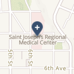 St Joseph Regional Medical Center on map