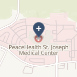 St Joseph Medical Center on map