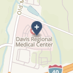 Davis Regional Medical Center on map