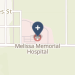 Melissa Memorial Hospital on map