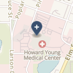 Howard Young Medical Ctr on map