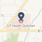 East Texas Medical Center Quitman on map