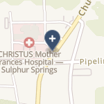 Christus Mother Frances Hospital Sulphur Springs on map