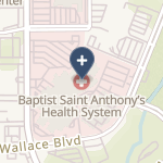 Baptist St Anthony's Hospital on map