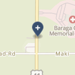 Baraga County Memorial Hospital on map