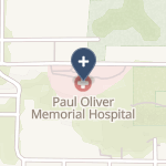 Paul Oliver Memorial Hospital on map