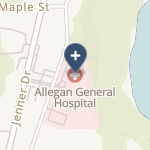 Allegan General Hospital on map