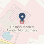 Einstein Medical Center Montgomery on map