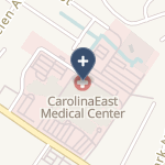 Carolina East Medical Center on map