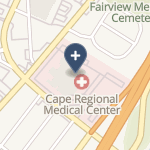 Cape Regional Medical Center Inc on map