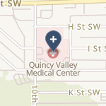 Quincy Valley Hospital on map