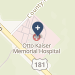 Otto Kaiser Memorial Hospital on map