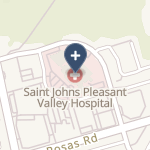 St Johns Pleasant Valley Hospital on map
