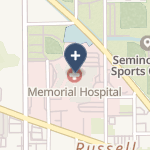 Memorial Hospital on map