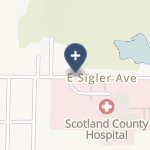 Scotland County Hospital on map