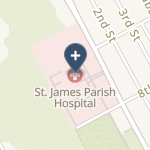 St James Parish Hospital on map