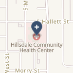 Hillsdale Hospital on map