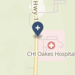 Chi Oakes Hospital on map