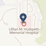 Lillian m Hudspeth Memorial Hospital on map