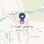 Bunkie General Hospital on map