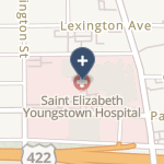 St Elizabeth Youngstown Hospital on map