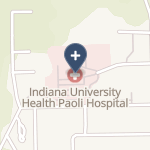 Indiana University Health Paoli Hospital on map