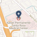 Kaiser Foundation Hospital-Santa Rosa on map