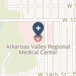 Arkansas Valley Regional Medical Center on map