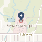 Sierra Vista Hospital on map