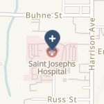St Joseph Hospital on map