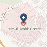 Ssm Health Depaul Hospital St Louis on map