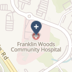 Franklin Woods Community Hospital on map