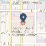 Sacred Heart University District on map