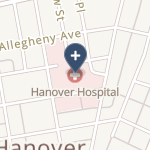 Hanover Hospital on map