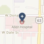 Allen Hospital on map