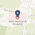 Wills Memorial Hospital on map