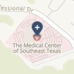 The Medical Center Of Southeast Texas on map