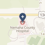 Nemaha County Hospital on map