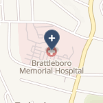 Brattleboro Memorial Hospital on map