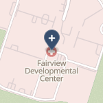 Fairview Developmental Center on map
