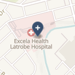 Excela Health Latrobe Hospital on map