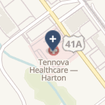 Tennova Healthcare-Harton on map