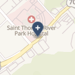 Saint Thomas River Park Hospital on map