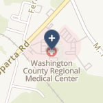 Washington County Regional Medical Center on map