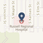 Russell Regional Hospital on map