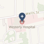 Westerly Hospital on map