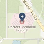 Doctor's Memorial Hospital Inc on map