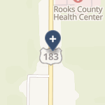 Rooks County Health Center on map